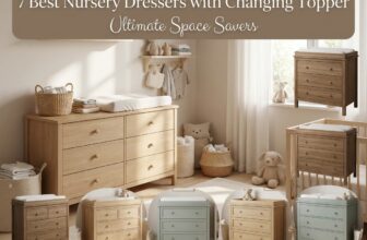 7 Best Nursery Dressers with Changing Topper Ultimate Space Savers