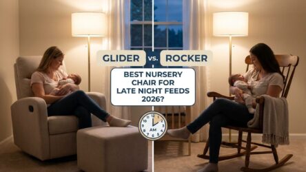 Glider vs. Rocker for Nursery: Which Chair is Comfortable Nursing Chair for Late Night Feeds in 2026?