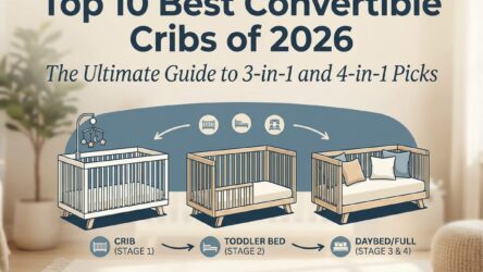 Top 10 Best Convertible Cribs of 2026: The Ultimate Guide to 3-in-1 and 4-in-1 Picks